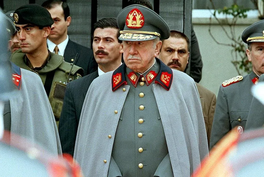 General Augusto Pinochet: Authoritarian dictator of Chile and CIA plant.